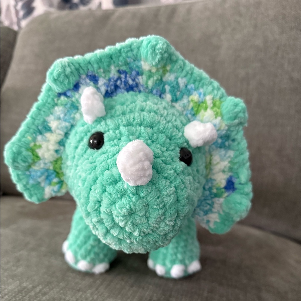 Crochet Dinosaur Plush Toy